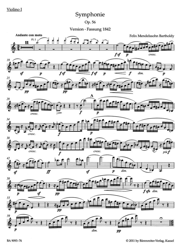 Symphony in A minor No. 3